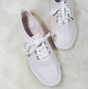 Bershka Light Pink Lace-ups